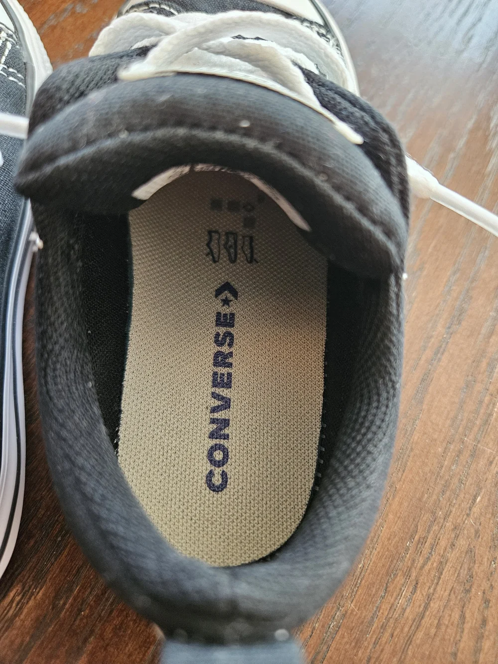 Converse All Star Black White Shoes Toddler Size 8 Sneakers